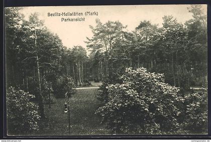 AK Beelitz-Heilstätten /Mark, Parkansicht
