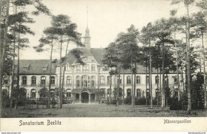 BEELITZ, Sanatorium Männerpavillon (1910s) AK