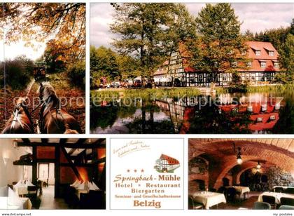 73858731 Belzig Bad Springbach Muehle Hotel Restaurant Biergarten Belzig Belzig