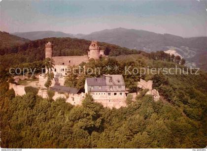 Auerbach Bergstrasse Schloss Auerbach Fliegeraufnahme
