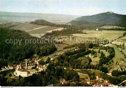 Schoenberg Bensheim Schloss Schoenberg Knappschafts Vorsorgeheim Fliegeraufnahme