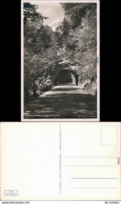 Berchtesgaden Hochkalter (Berg, Berchtesgaden) - Ramsauerfelsentor 1934
