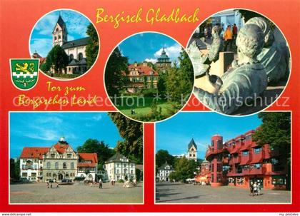 73207101 Bergisch Gladbach Rathaus Kirche Denkmal Schloss Bergisch Gladbach