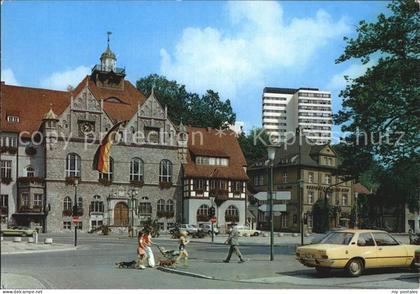Bergisch Gladbach Rathaus Blick zum Krankenhaus Neubau