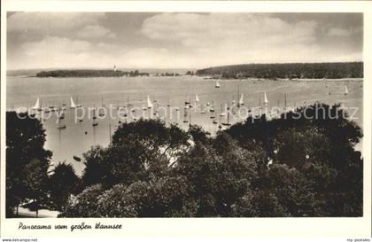 42051293 Wannsee Panorama grosser Wannsee Wannsee