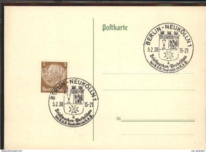 42065004 Neukoelln Briefmarken Werbeschau Berlin Neukoelln