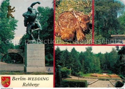 43368977 Wedding Rehberge Rehkitz Ringer Statue Park Freilichttheater Wedding