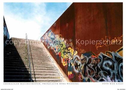 72857134 Prenzlauer Berg Ehemaliger Mauerstreifen Postkarte aus Harenberg Kalend