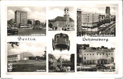 BERLIN  CITY Schoeneberg Rathaus Innsbrucker Platz Sporthalle
