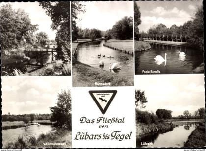 CPA Berlin Reinickendorf Lübars, Strandbad, Fließtal, Freie Scholle, Waidmannslust, Hermsdorf