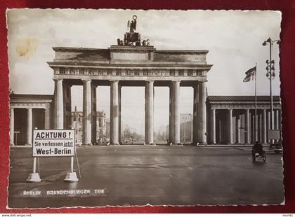 CPSM grand format - Berlin - Brandenburger Tor - Porte de Brandebourg