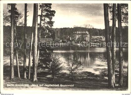 Grunewald Berlin Jagdschloss Grunewald