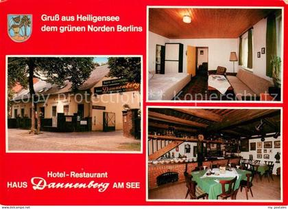 Heiligensee Berlin Hotel Restaurant Haus Dannenberg am See
