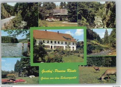 70671976 Bernau Schwarzwald Bernau Gasthof Pension Roessle x Bernau