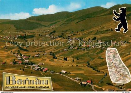 Bernau Schwarzwald Fliegeraufnahme