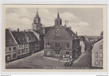 39003755 - 1000 jaehrigen Schifferstadt Alsleben mit Strassenpartien ungelaufen  Top Erhaltung.