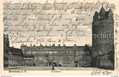 Bernburg Saale Schlosshof