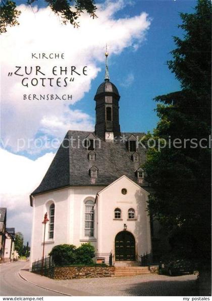 73178410 Bernsbach Kirche Zur Ehre Gottes  Bernsbach