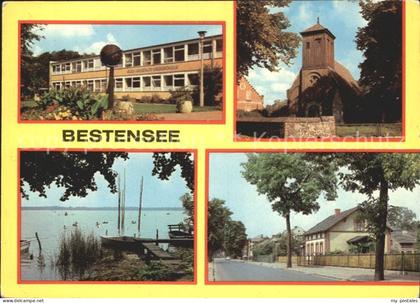72332239 Bestensee Oberschule Kirche Paetzer Vordersee Hauptstrasse Bestensee
