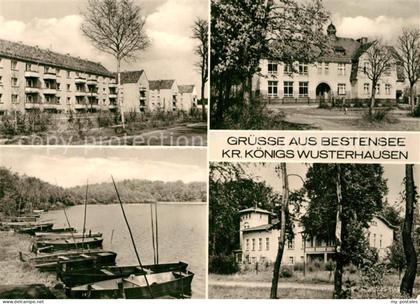 Bestensee Teilansichten Bootsliegeplatz