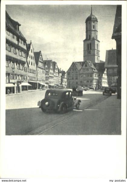 70107786 Biberach Riss Biberach Marktplatz ungelaufen ca. 1920 Biberach