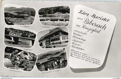 Biberach Riss Biberach Kinzigbruecke Ruine Geroldseck