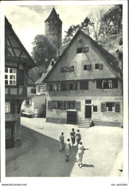 Biberach Riss Biberach Turm ungelaufen ca. 1920
