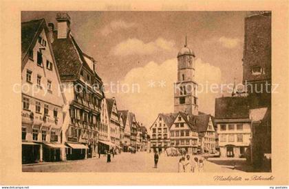 Biberach Riss Marktplatz