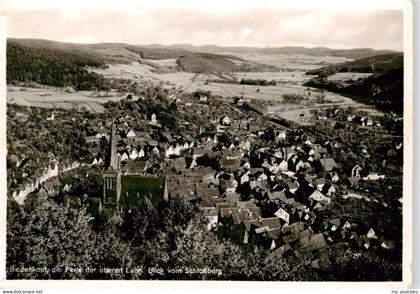 Biedenkopf Lahn Lahnpartie Blick vom Schlossberg