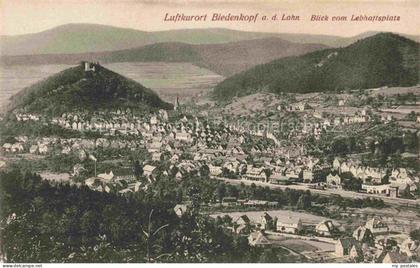 Biedenkopf Lahn Panorama Blick vom Lebhaftsplatz