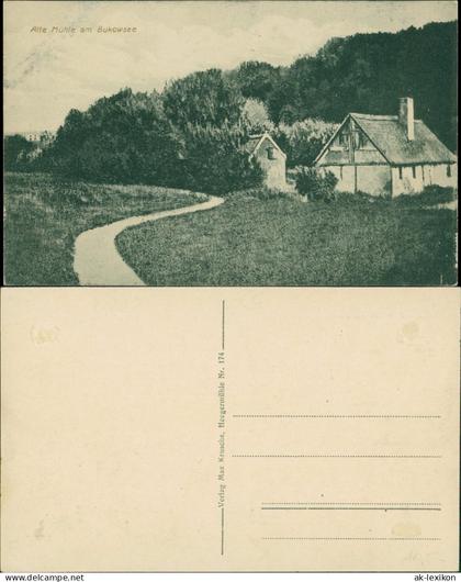 Ansichtskarte Biesenthal Partie an der Alten Mühle 1912