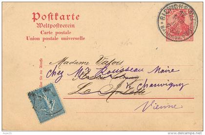 Allemagne - Germany - Bade Wurtemberg - Bietigheim Bissingen - ppa. Arthur Faber vormals Gutbrod & Co - 2 scans - état