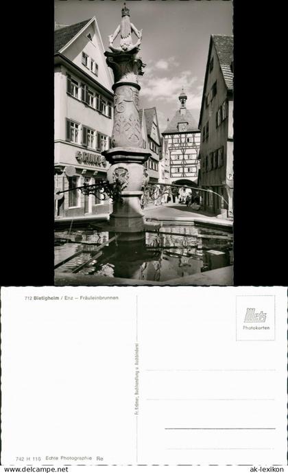 Bietigheim-Bietigheim-Bissingen Strassen Partie am Fräuleinbrunnen 1960