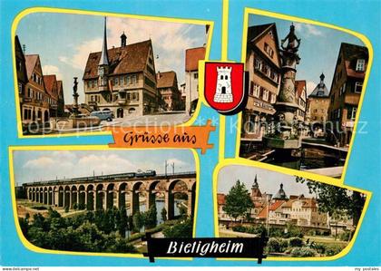 Bietigheim-Bissingen Rathaus Fraeuleinsbrunnen Viadukt Anlage