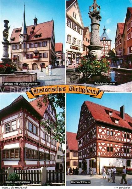 Bietigheim-Bissingen Rathaus Ulrichsbrunnen Hornmoldhaus