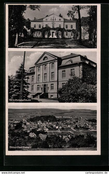 AK Birkenfeld /Nahe, Landratsamt und Verwaltungsgebäude