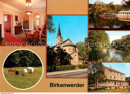 Birkenwerder Clara Zetkin Gedenkstaette Ponyzucht Kirche Gaststaette Boddensee B
