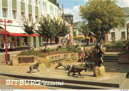Bitburg Eifel Rheinland-Pfalz Gaeessestrepperbrunnen
