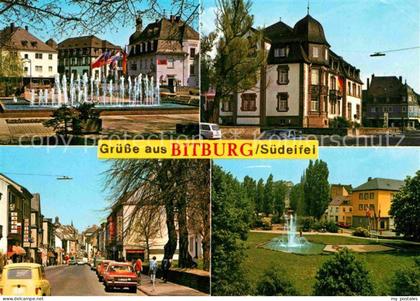 Bitburg Eifel Rheinland-Pfalz Wasserspiele Strassenpartie Park