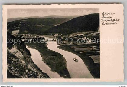 Bodenwerder Oberweser Personen Dampfschifffahrt