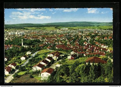 AK Böblingen, Ortsansicht mit Umland