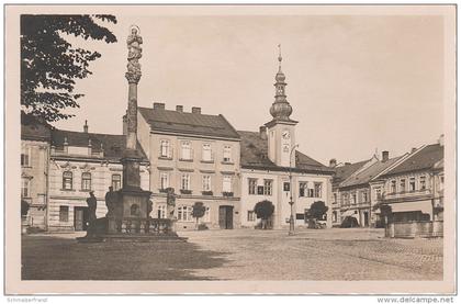 AK Hohenstadt Zabreh Markt Gasthof bei Mährisch Schönberg Sumperk Landskron Lanskroun Müglitz Mohelnice Blauda Bludov