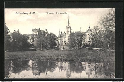 AK Boitzenburg U.-M., Schloss von der Vorderseite