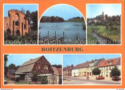 Boitzenburg Klosterruine Am Haussee Teilansicht Produktionsmuseum Klostermuehle