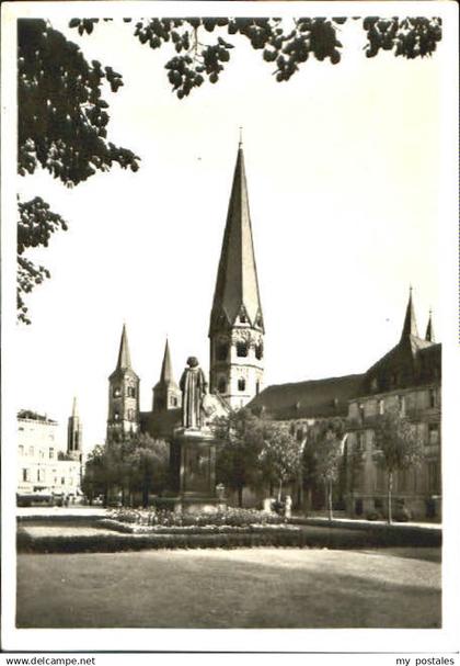 Bonn Rhein Bonn Muensterplatz x 1954
