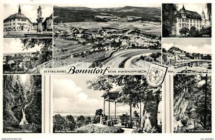 Bonndorf Schwarzwald Fliegeraufnahme Bonndorf Lothenbachklamm