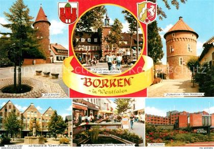 Borken Westfalen Marktplatz Alte Rathaus Kreishaus