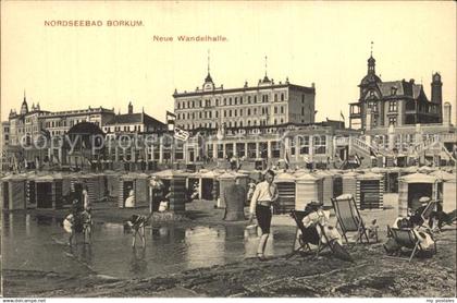 42585048 Borkum Nordseebad Neue Wandelhalle Strand Borkum Nordseebad