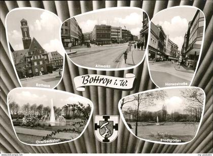 Bottrop Rathaus Altmarkt Hansastr Overbeckshof Stadtgarten