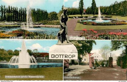 Bottrop Stadtgarten Wasserspiele Overbeckshof Statue
